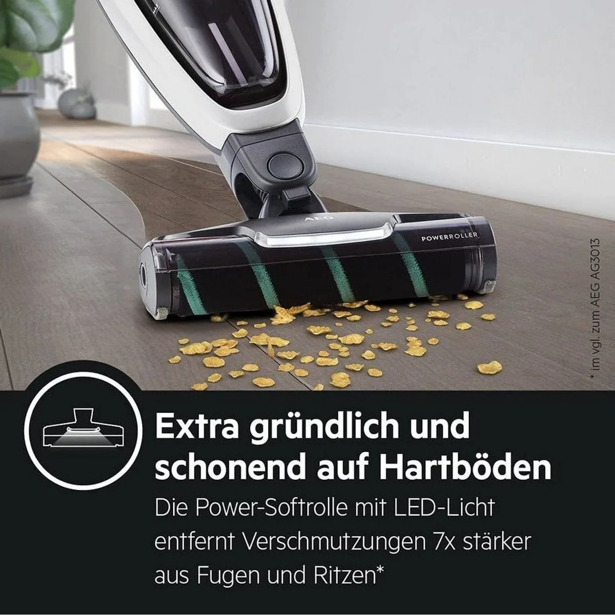 AEG QX8-2-PALR Akku-Hand-und Stielstaubsauger, 2in1 Design, starke Saugleistung, ergonomisches Design 3