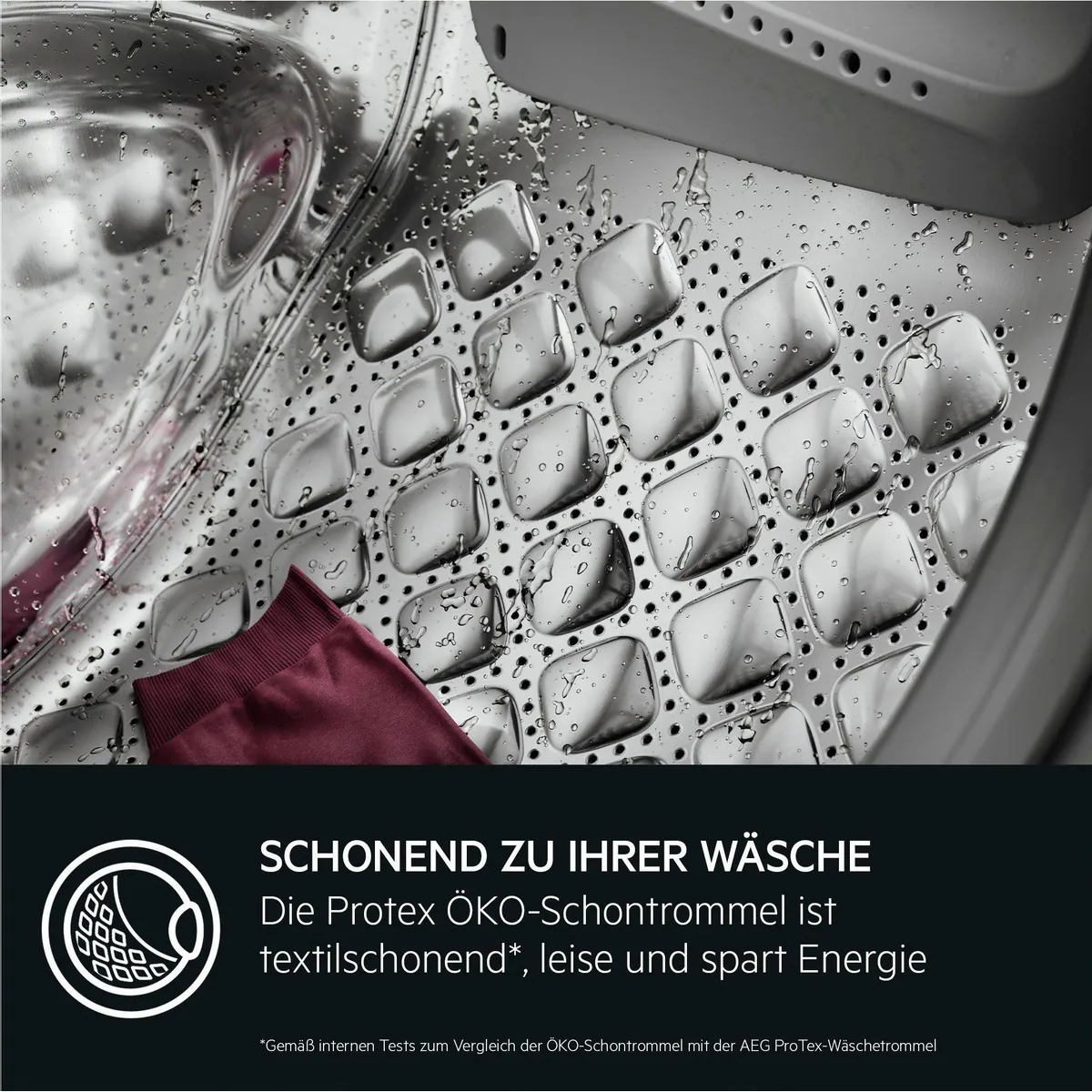 AEG LR7A70490 Waschmaschine, ProSteam & ProSense, energieeffizient 5