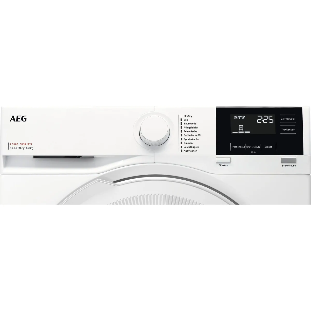 AEG TR7T60680 Wärmepumpentrockner, energieeffizient, 8 kg Fassungsvermögen, ProSense Technologie 2
