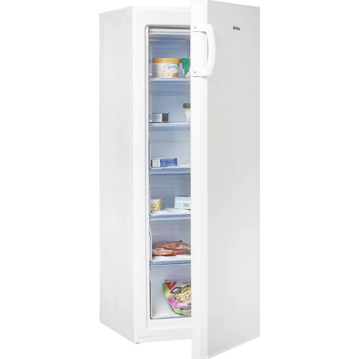 Amica GS 324 100 W Gefrierschrank, 141 cm hoch, 4 Schubladen