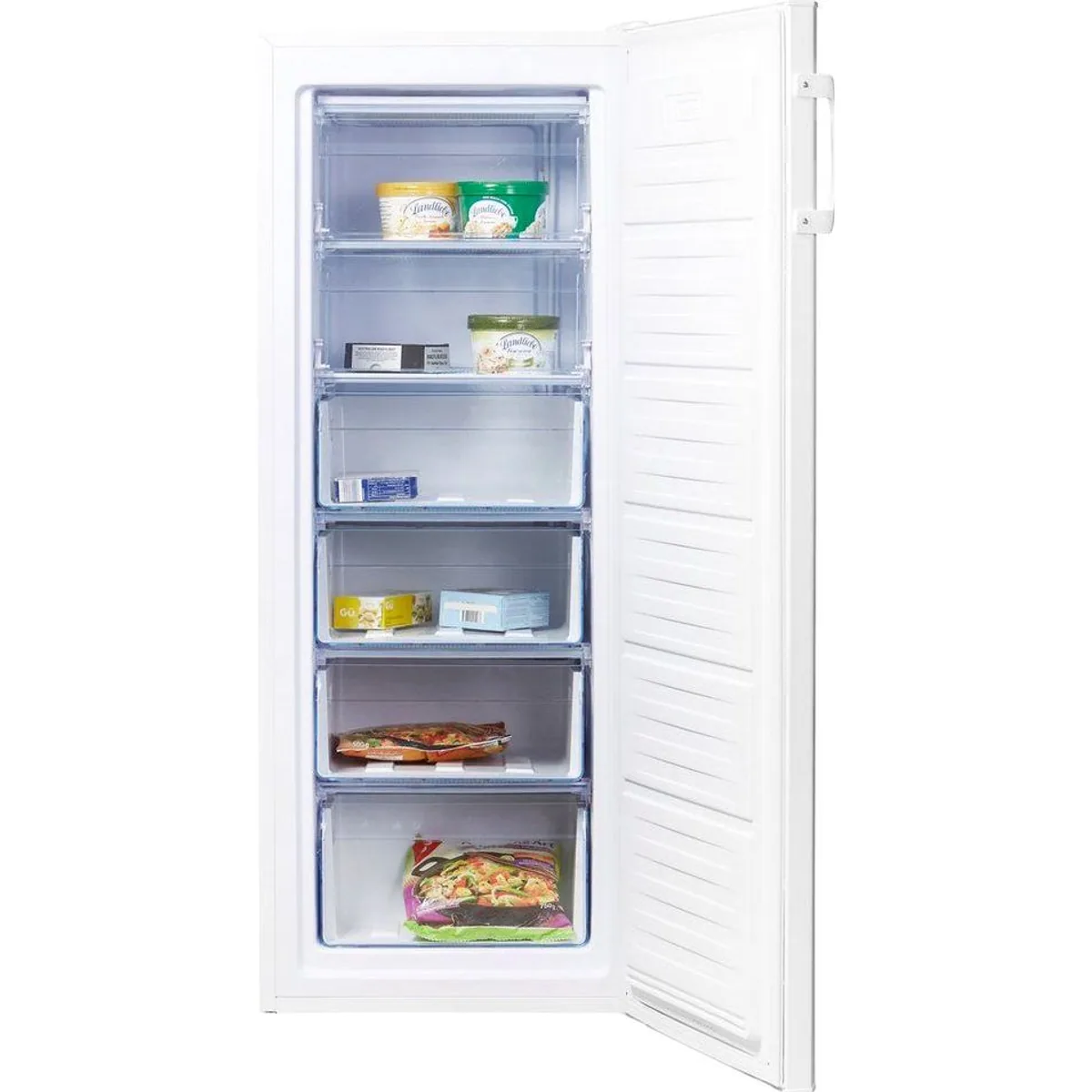 Amica GS 324 100 W Gefrierschrank, 141 cm hoch, 4 Schubladen 2