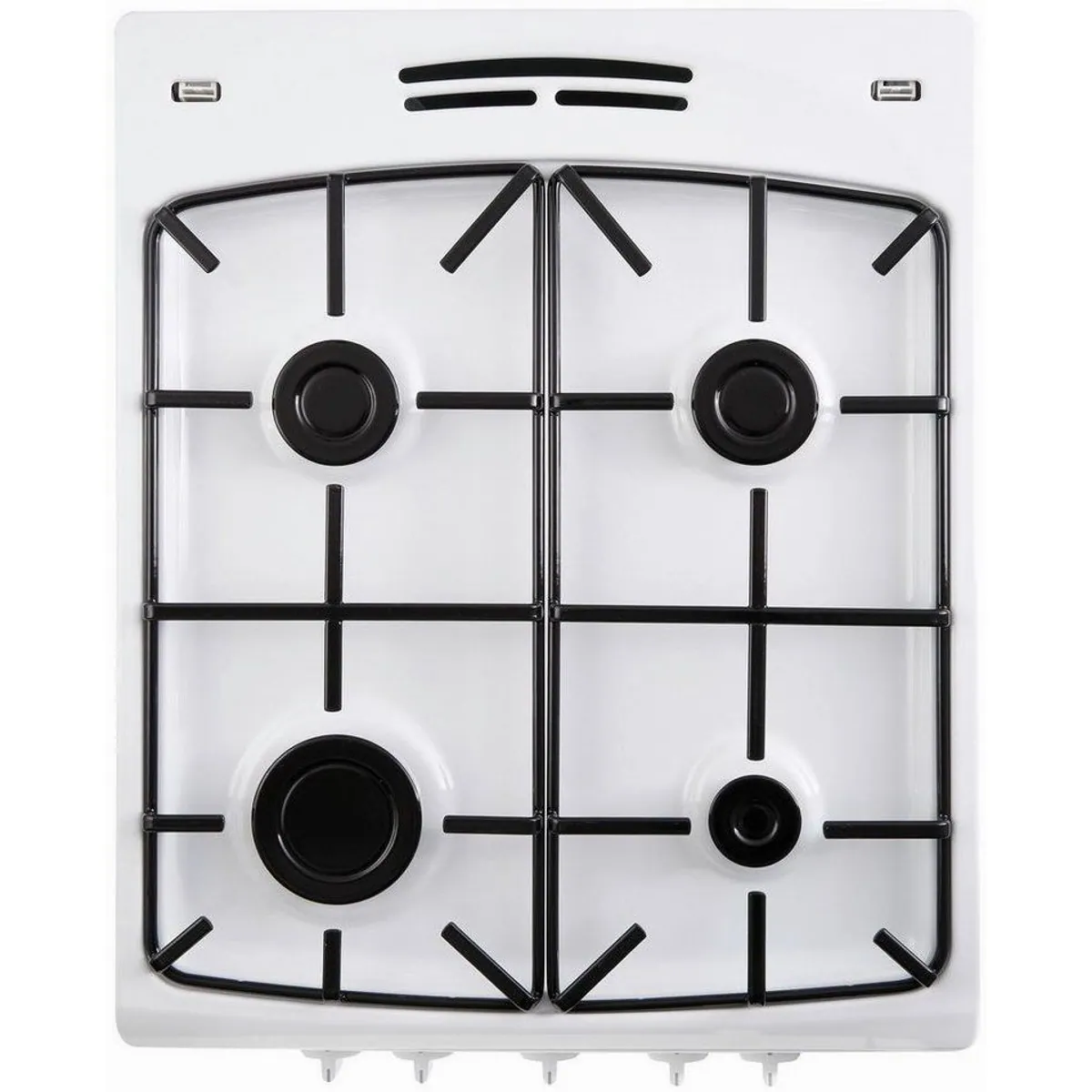 Amica SHGG 11559 W Gas-Standherd, klassisches Kochen mit Gasflamme 3