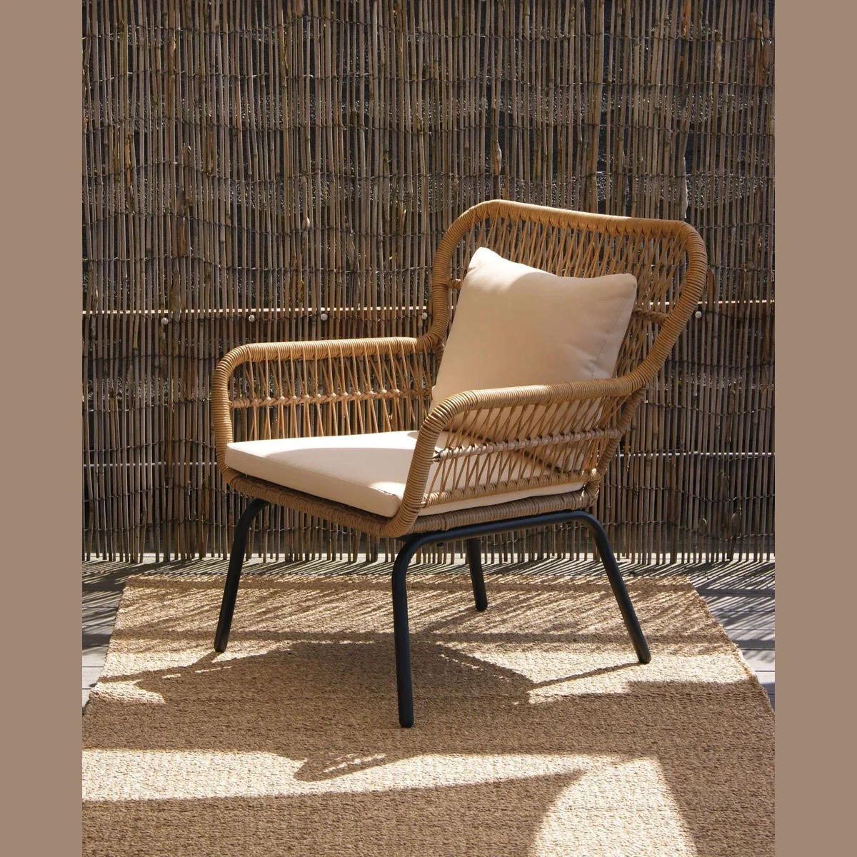 animal-design Balkonset, 3-tlg, stilvolle Sitzgruppe für Garten und Balkon 4