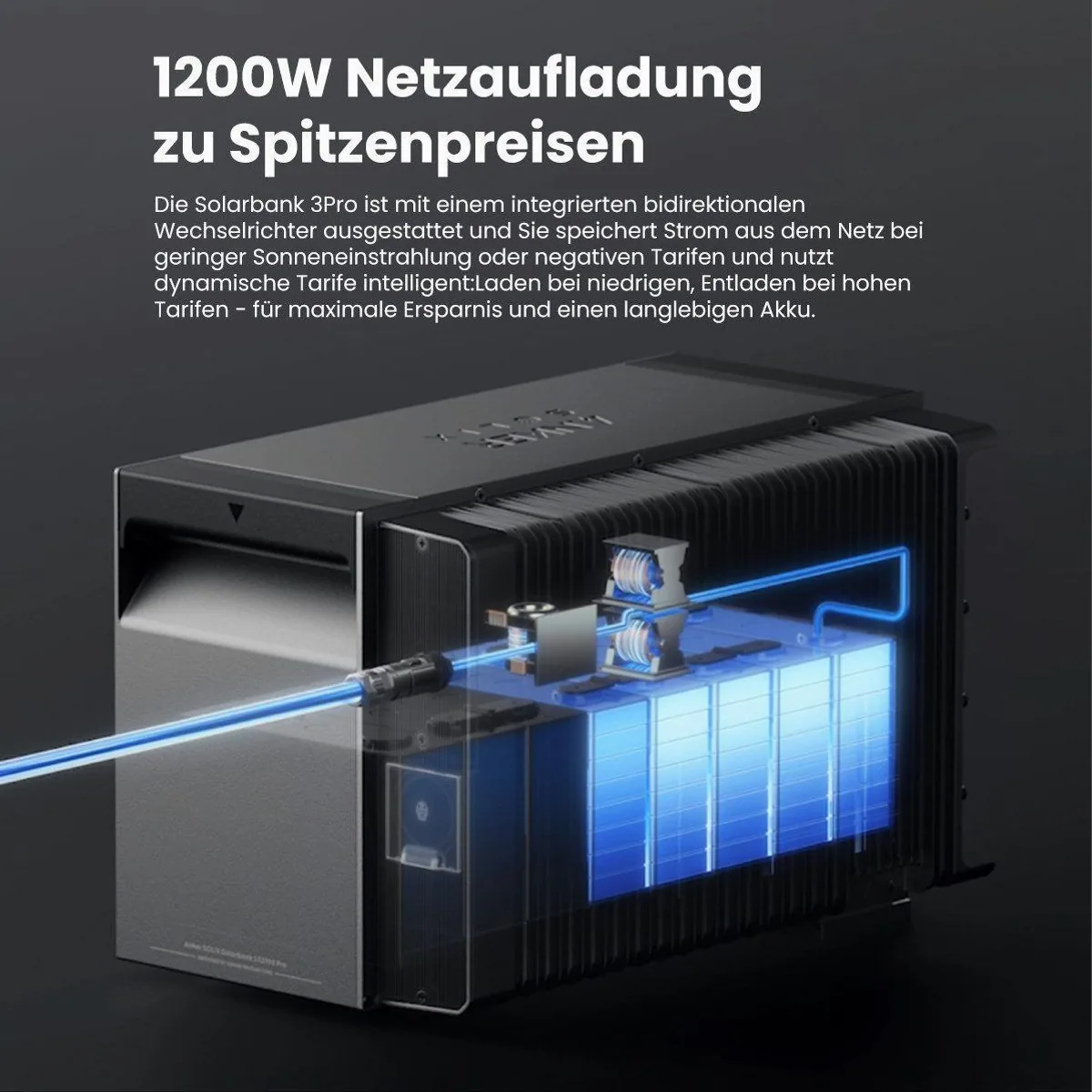 Anker SOLIX Solarbank 3 E2700 Pro, hohe Kapazität, erweiterbar, effiziente Stromnutzung 2