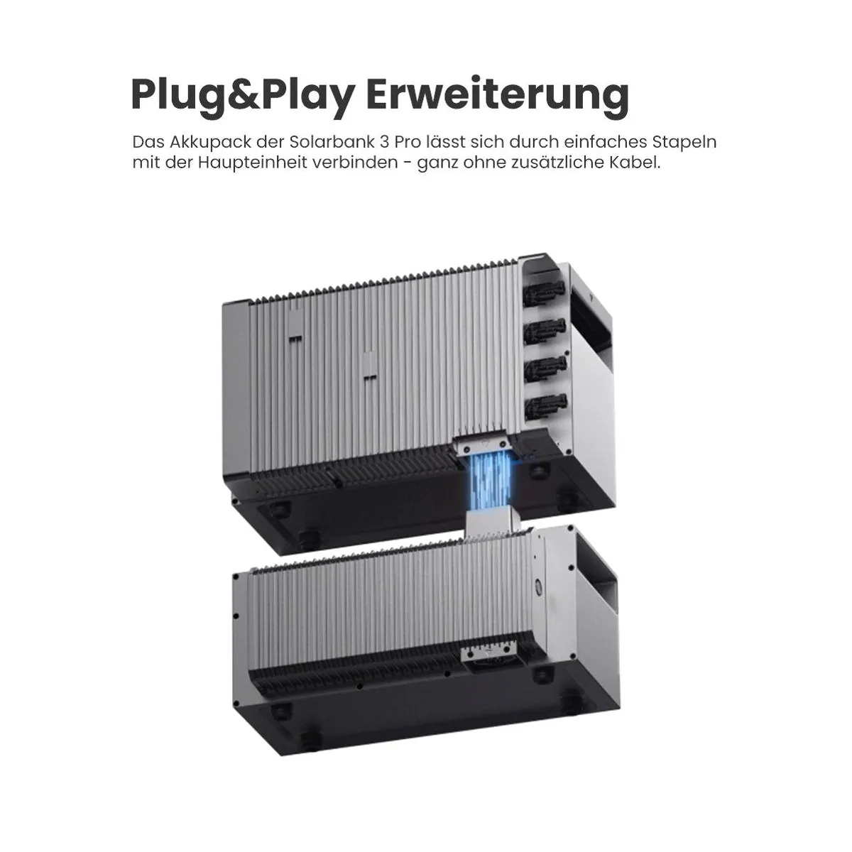Anker SOLIX Solarbank 3 E2700 Pro, hohe Kapazität, erweiterbar, effiziente Stromnutzung 3