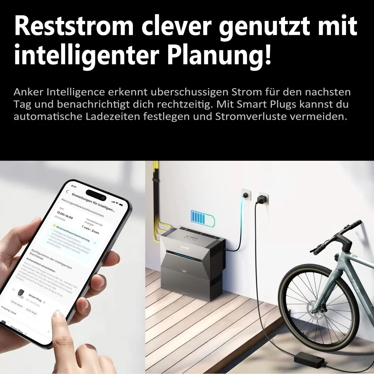 Anker SOLIX Solarbank 3 E2700 Pro, 2,688 kWh Kapazität, KI-optimierte Überwachung, Notstromversorgung 4