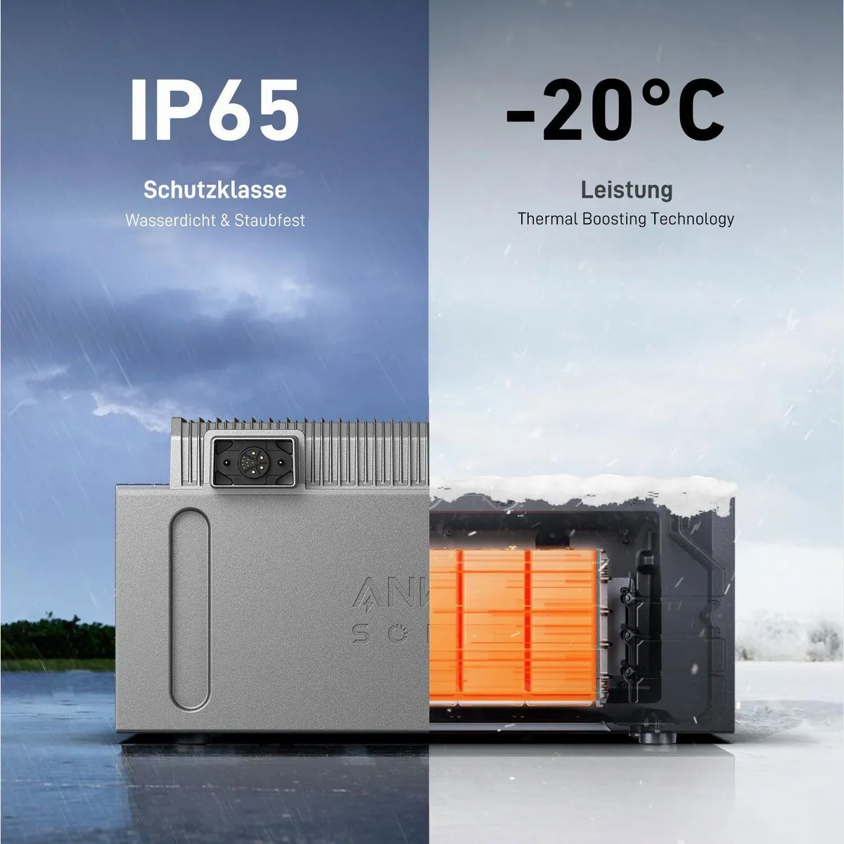 Anker SOLIX BP2700 Erweiterungsakku, anpassbare Kapazität, Allwetter-Schutz 3