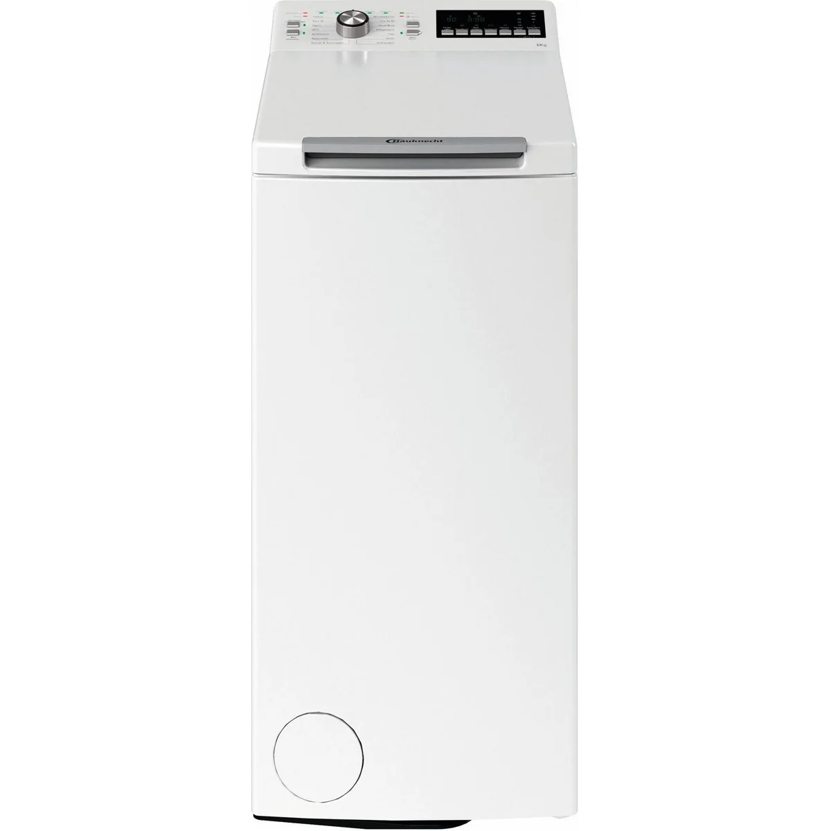 BAUKNECHT WAT 6313 C Toplader, 6 kg Fassungsvermögen, 1200 U/min Schleuderdrehzahl 3