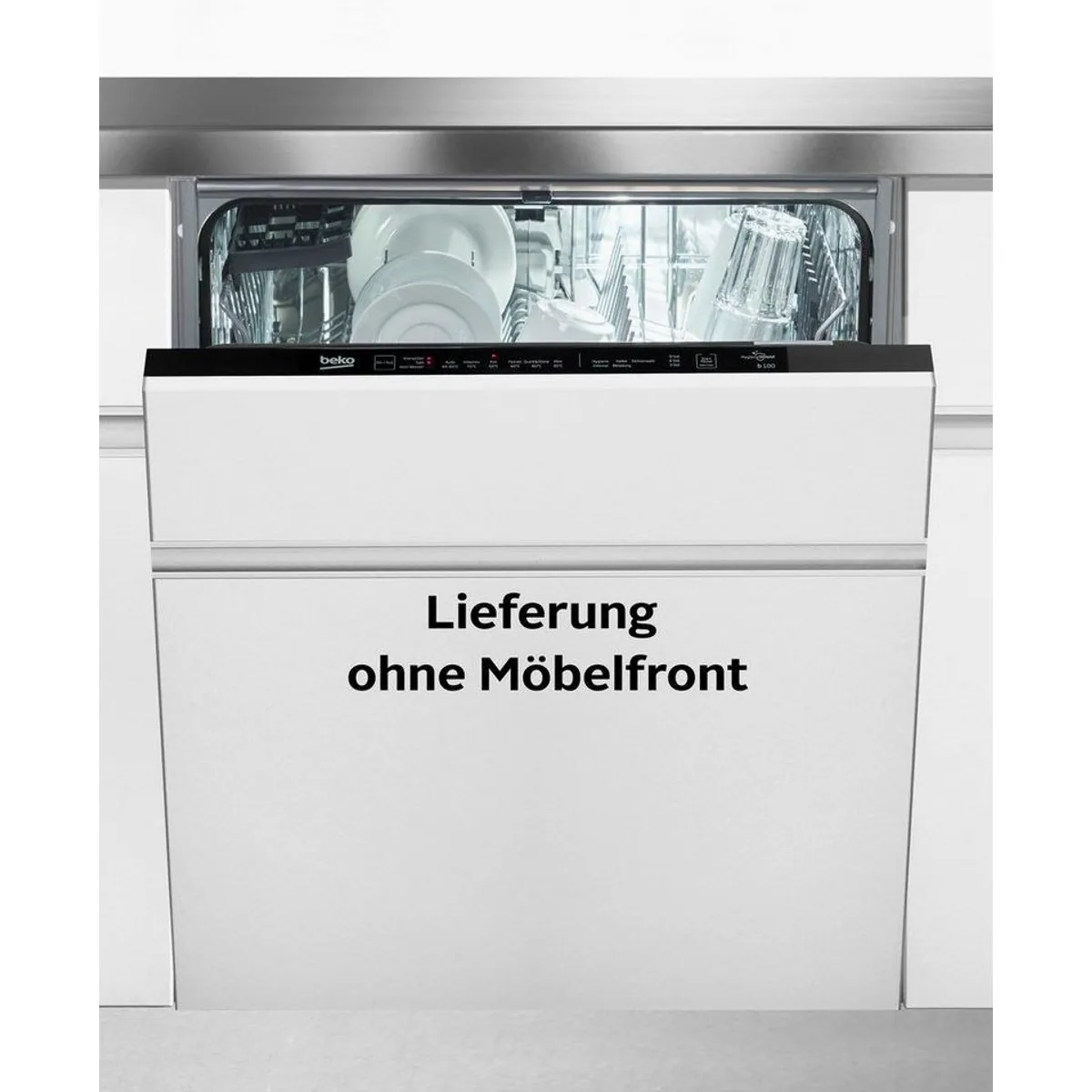 BEKO BDIN16420 Geschirrspüler, 14 Maßgedecke, Automatikprogramm