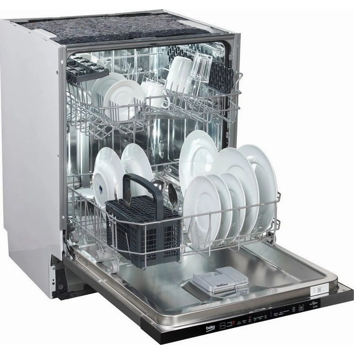 BEKO BDIN16420 Geschirrspüler, 14 Maßgedecke, Automatikprogramm 4