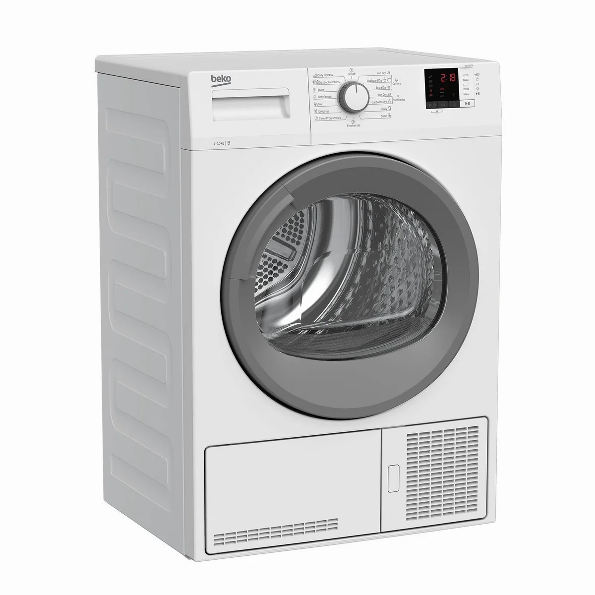 BEKO Kondenstrockner DC 101230, 10 kg, multifunktional, einfache Bedienung, hochwertige Trommel 2