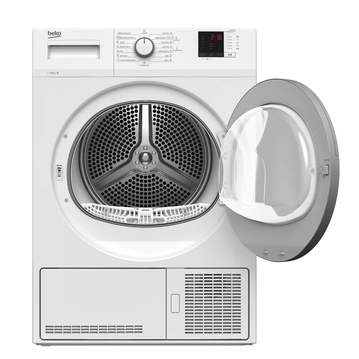 BEKO Kondenstrockner DC 101230, 10 kg, multifunktional, einfache Bedienung, hochwertige Trommel 3