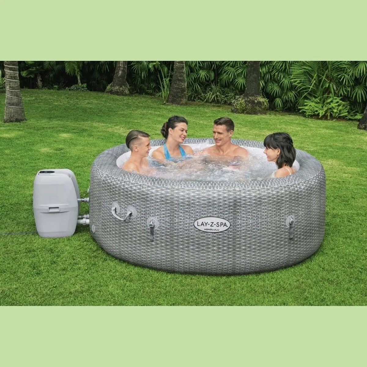 Bestway Lay-Z-Spa Honolulu AirJet, 6 Personen, DuraPlus Material 2