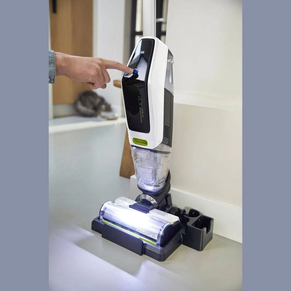 Bissell CrossWave X7 Plus Cordless Pet Select, kabellos, duales Reinigungssystem, Haustier-Modus 5