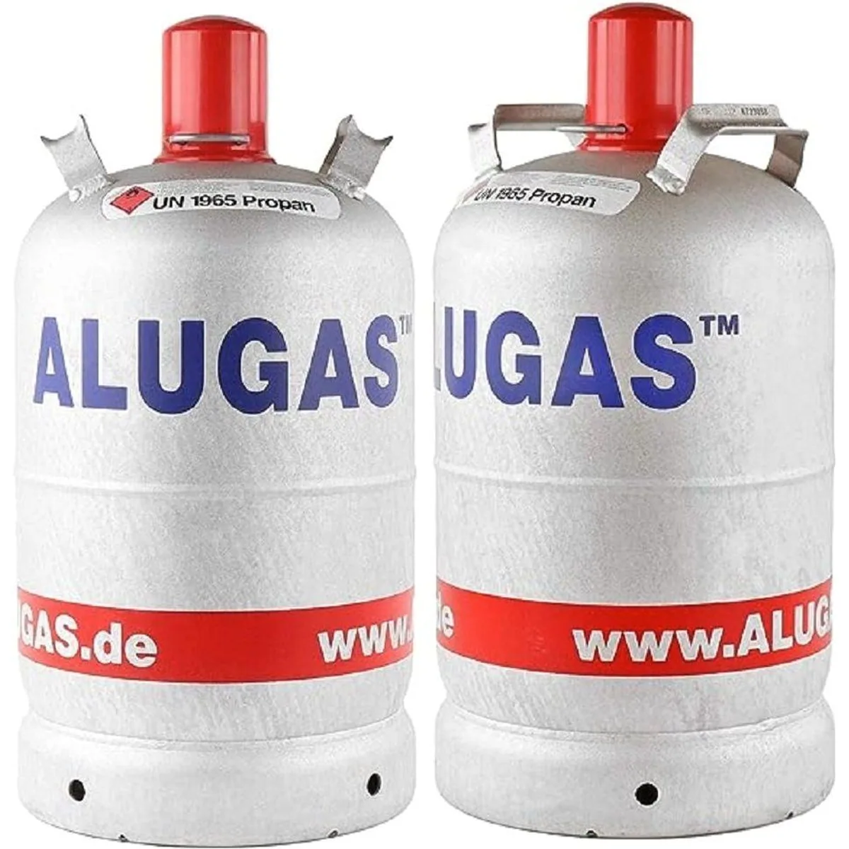 BlueCraft Alu Propangasflasche 11kg, leicht, hohe Verdampfungsleistung, langlebig
