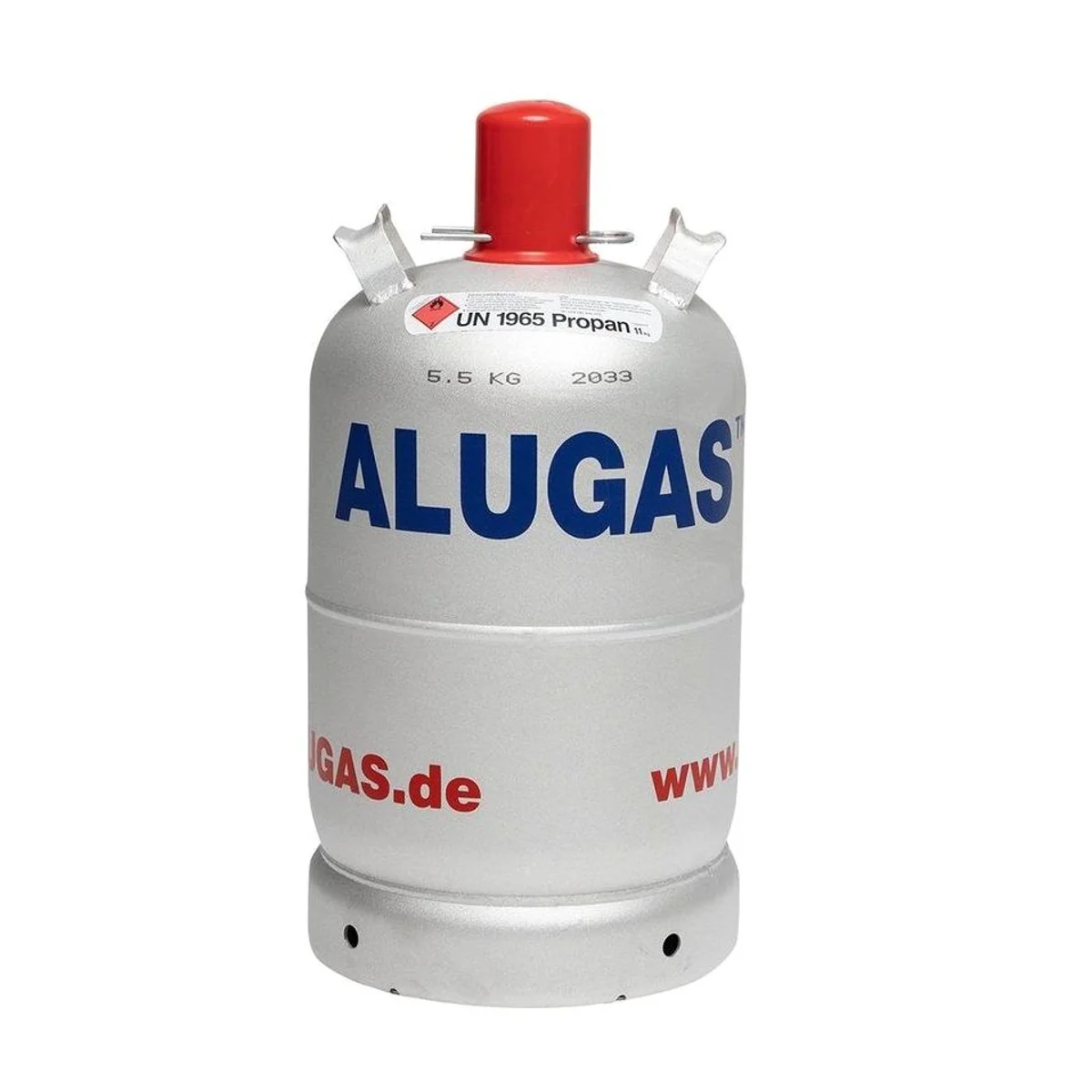 BlueCraft 11kg Alu Propangasflasche, leicht & leistungsstark — inkl. Lecksuchspray 2