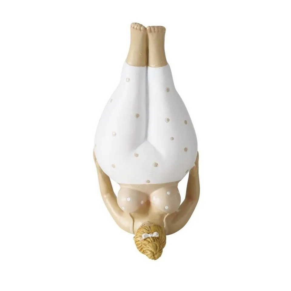 BOLTZE Dekofigur Yoga Frau, elegantes Design, 22 cm