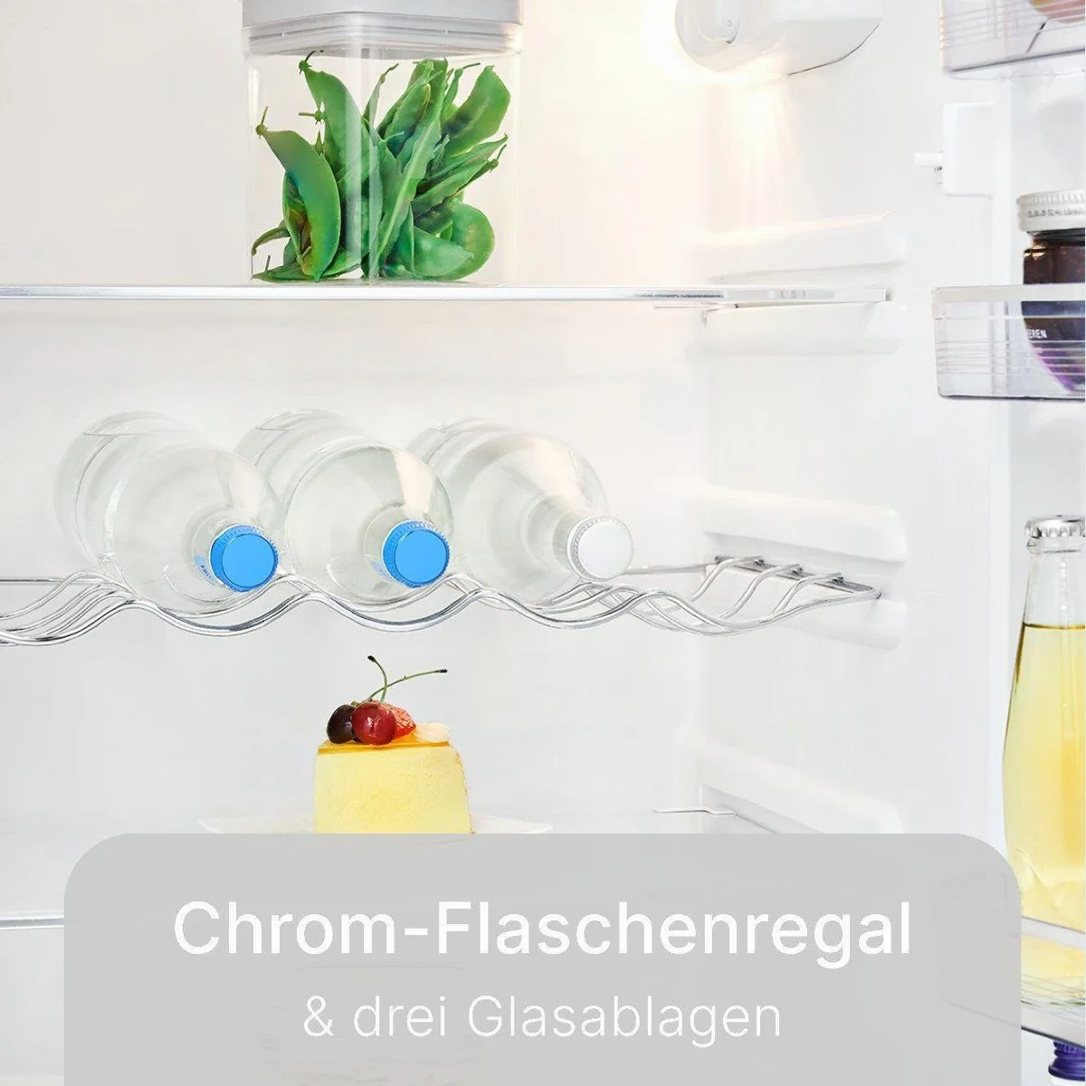 BOMANN DTR 353.1 Kühl-/Gefrierkombination, 208L Nutzinhalt, Retro-Design 4