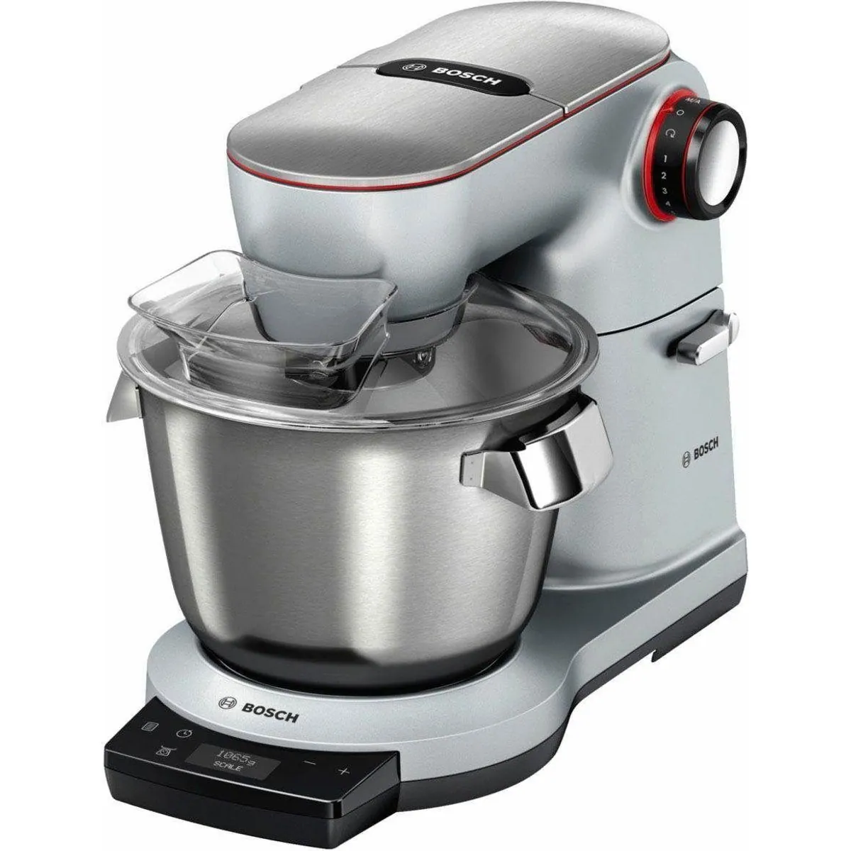 BOSCH OptiMUM MUM9AX5S00 Küchenmaschine, integrierte Waage, 1500 Watt Motor, Vollmetall-Gehäuse Dieses Produkt der Marke BOSCH wird von uns als 2