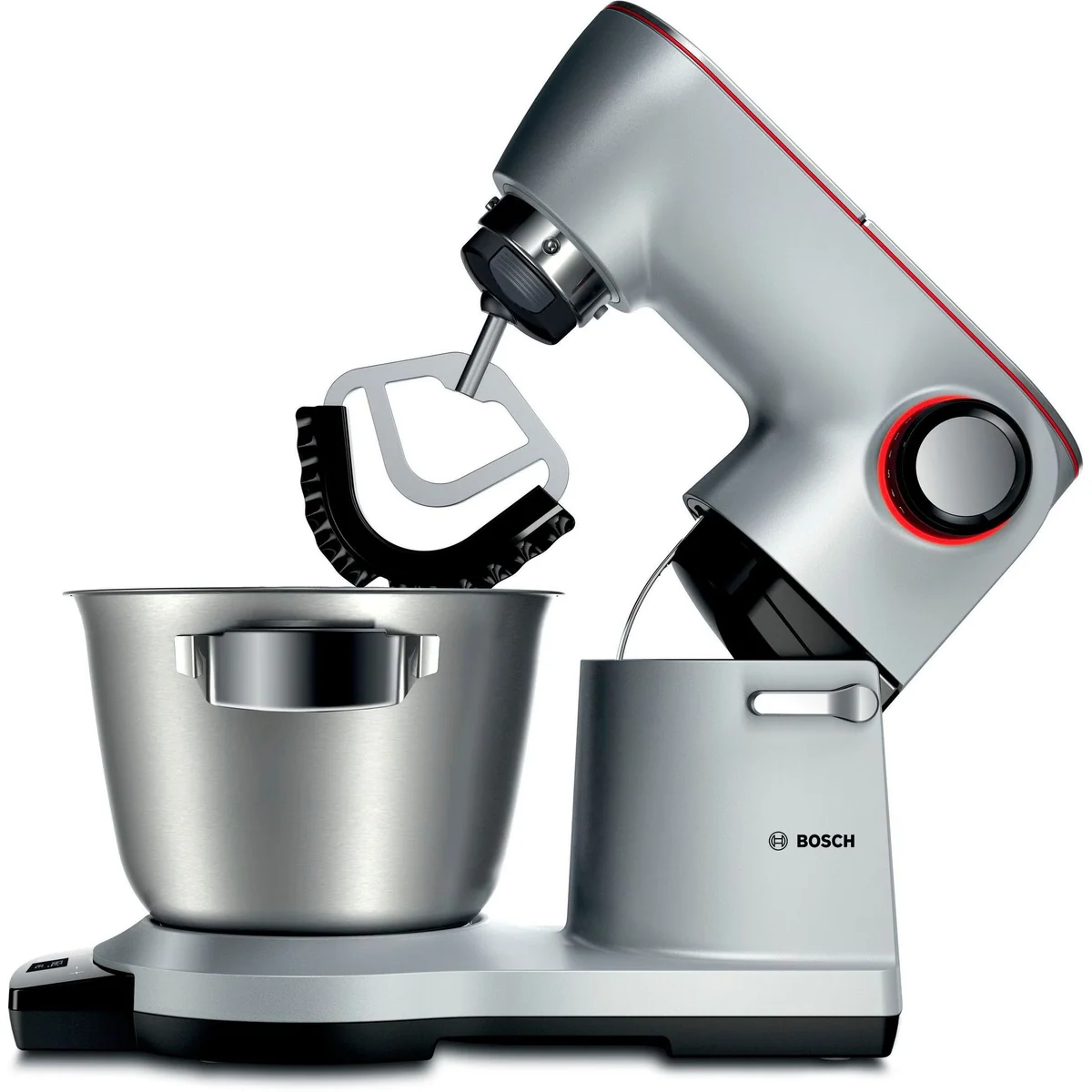 BOSCH OptiMUM MUM9AX5S00 Küchenmaschine, integrierte Waage, 1500 Watt Motor, Vollmetall-Gehäuse Dieses Produkt der Marke BOSCH wird von uns als 4