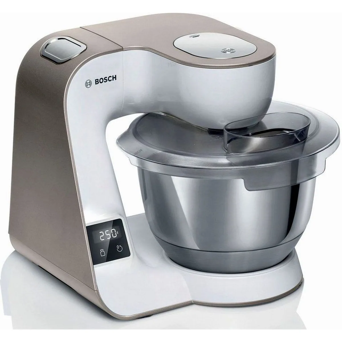 BOSCH MUM5XW40 Küchenmaschine, integrierte Waage, 1000 W, 3,9 l Schüssel Dieses Produkt der Marke BOSCH wird von uns als unabhängigem Händler 2