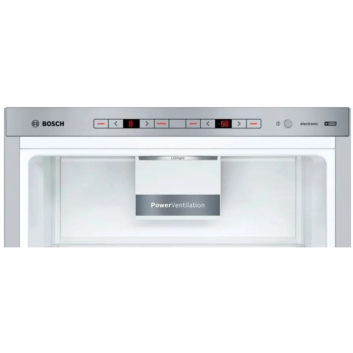 BOSCH KGE398IBP Kühl-/Gefrierkombination, LowFrost, vitaFresh, Supergefrierfunktion Dieses Produkt der Marke BOSCH wird von uns als unabhängigem 3