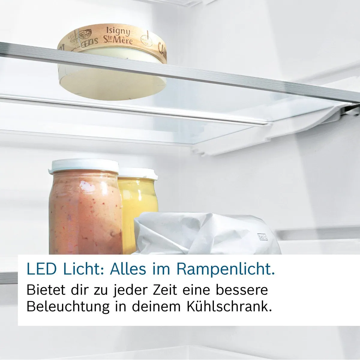 BOSCH KGN49AIBT Kühl-/Gefrierkombination, No Frost, LED-Beleuchtung, Energieeffizienzklasse B Dieses Produkt der Marke BOSCH wird von uns als 5