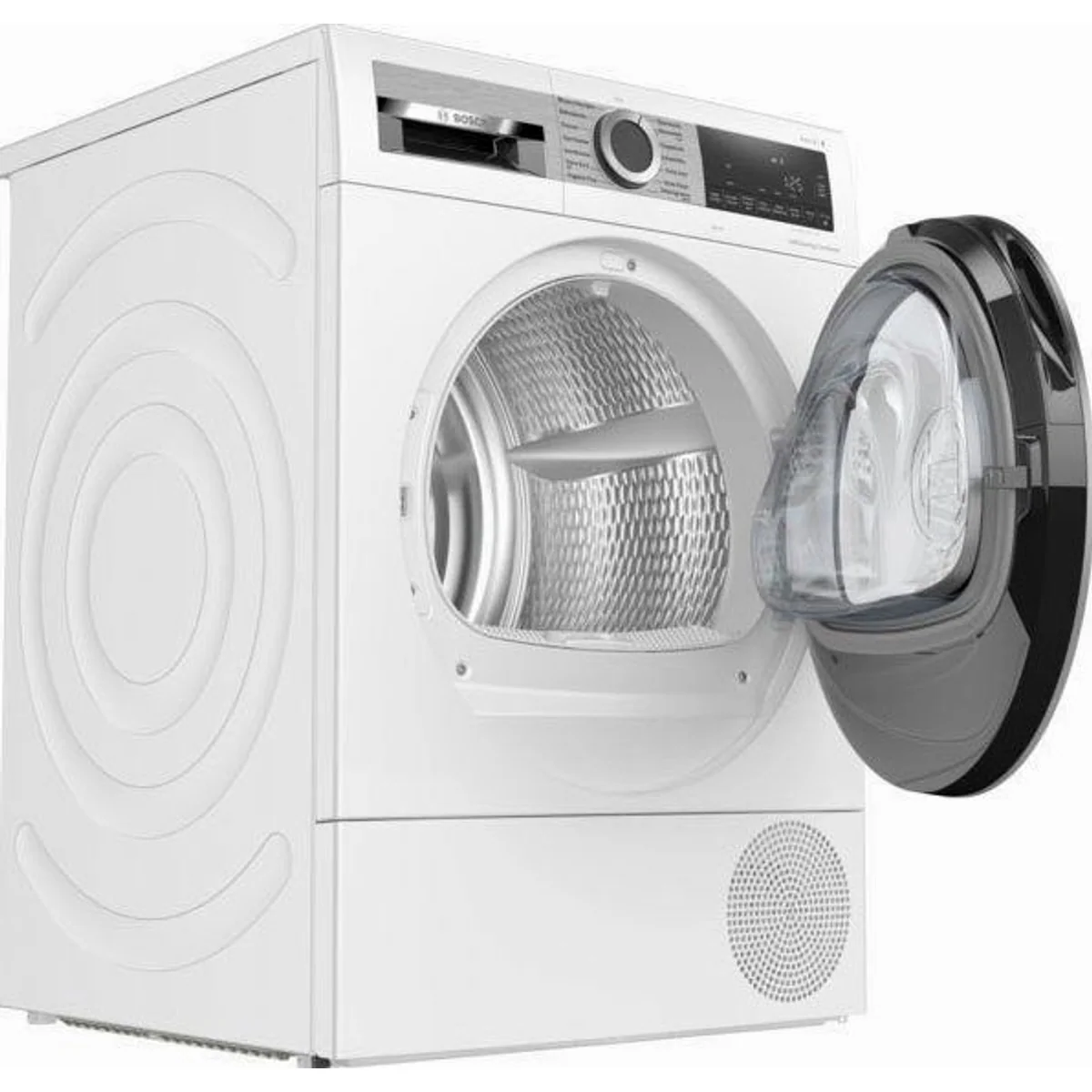 BOSCH WQG235D00 Wärmepumpentrockner, selbstreinigender Kondensator, Knitterschutz, 8 kg Fassungsvermögen Dieses Produkt der Marke BOSCH wird von uns 2