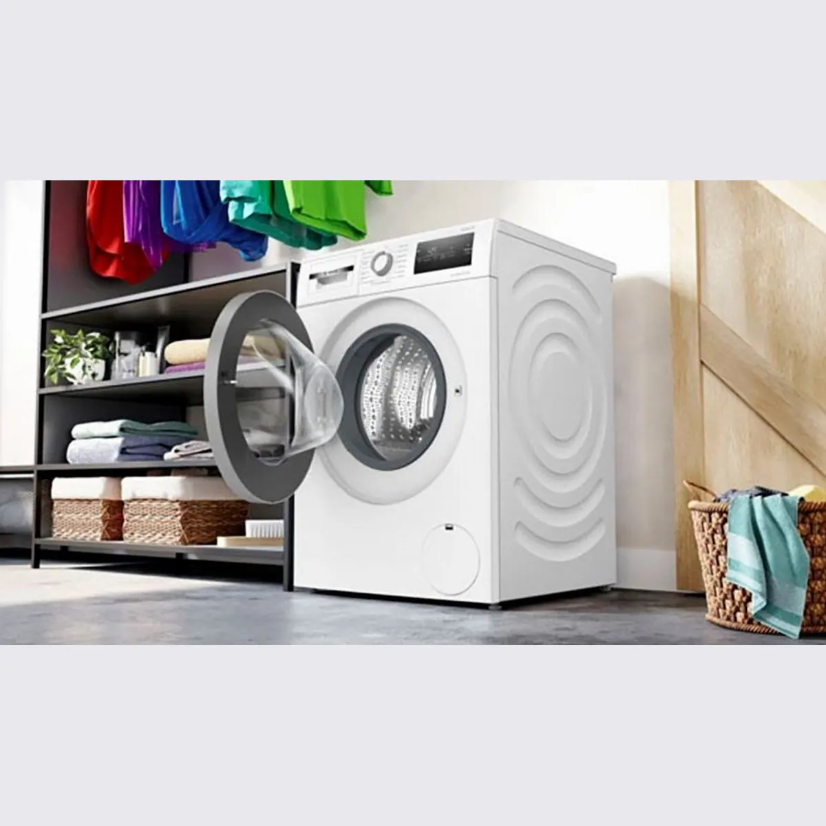 BOSCH WAN28127 Waschmaschine, 8 kg, 1400 U/min, Dampffunktion, Nachlegefunktion Dieses Produkt der Marke BOSCH wird von uns als unabhängigem Händler 3