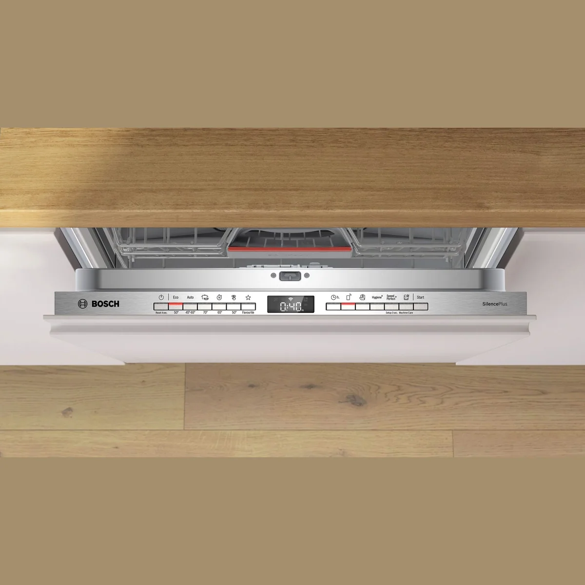 BOSCH SMV4EVX09E Geschirrspüler, automatische Türöffnung, flexibles Korbsystem, 14 Maßgedecke Dieses Produkt der Marke BOSCH wird von uns als 2