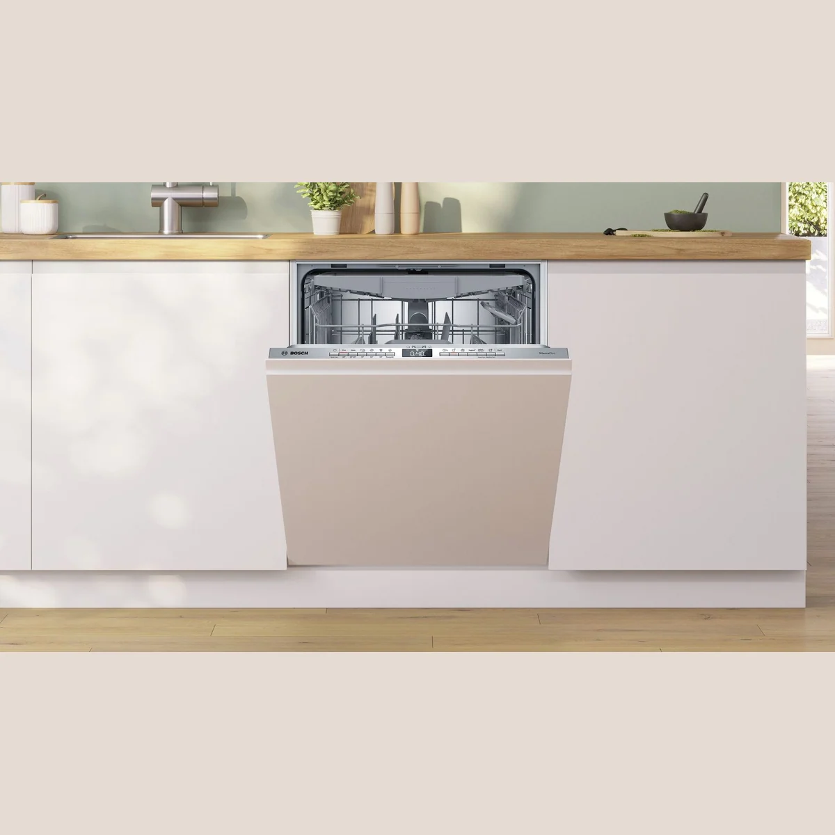 BOSCH SMV4EVX09E Geschirrspüler, automatische Türöffnung, flexibles Korbsystem, 14 Maßgedecke Dieses Produkt der Marke BOSCH wird von uns als 5