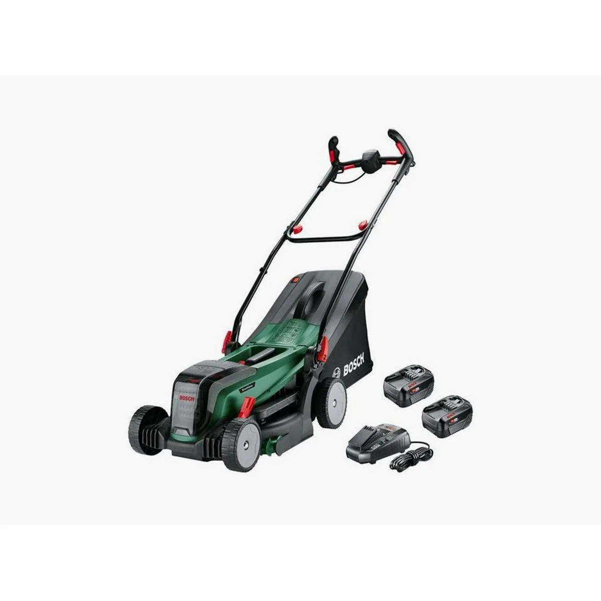 Bosch Home & Garden UniversalRotak Akkurasenmäher, bürstenloser Motor, Ergoflex-Griffe 2
