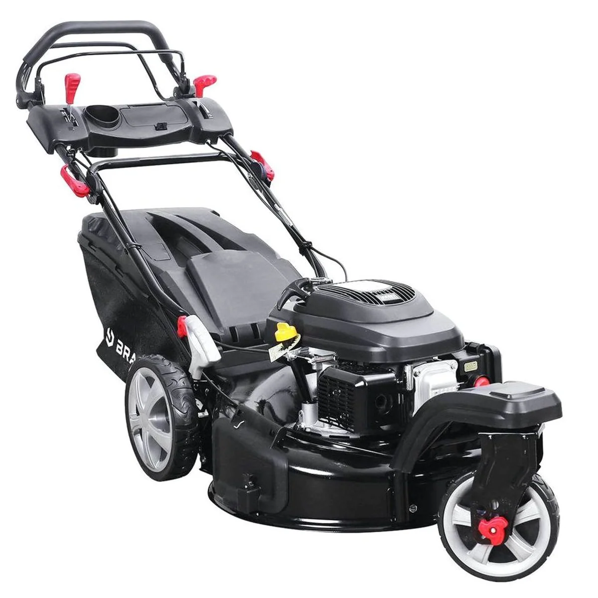 BRAST Trike Rasenmäher, 5,2 kW Motor, 53 cm Schnittbreite, 4in1-Funktion