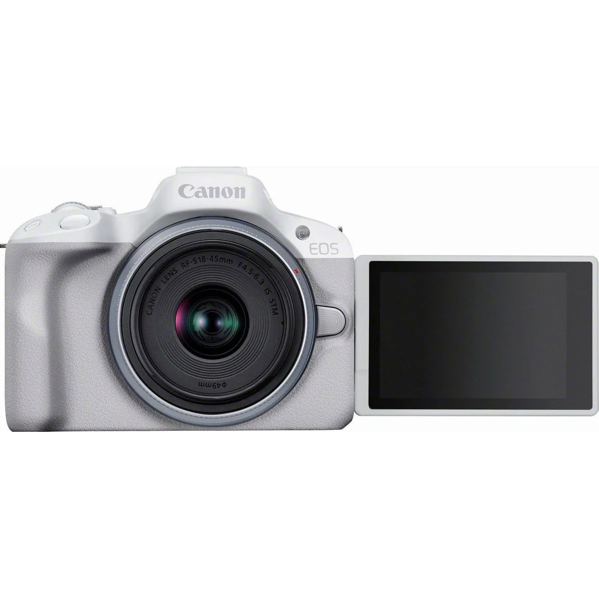 Canon EOS R50 + RF-S 18-45mm F4.5-6.3 IS STM Kit, kompakt, 24,2 MP, vielseitig Dieses Produkt der Marke Canon wird von uns als unabhängigem Händler 4
