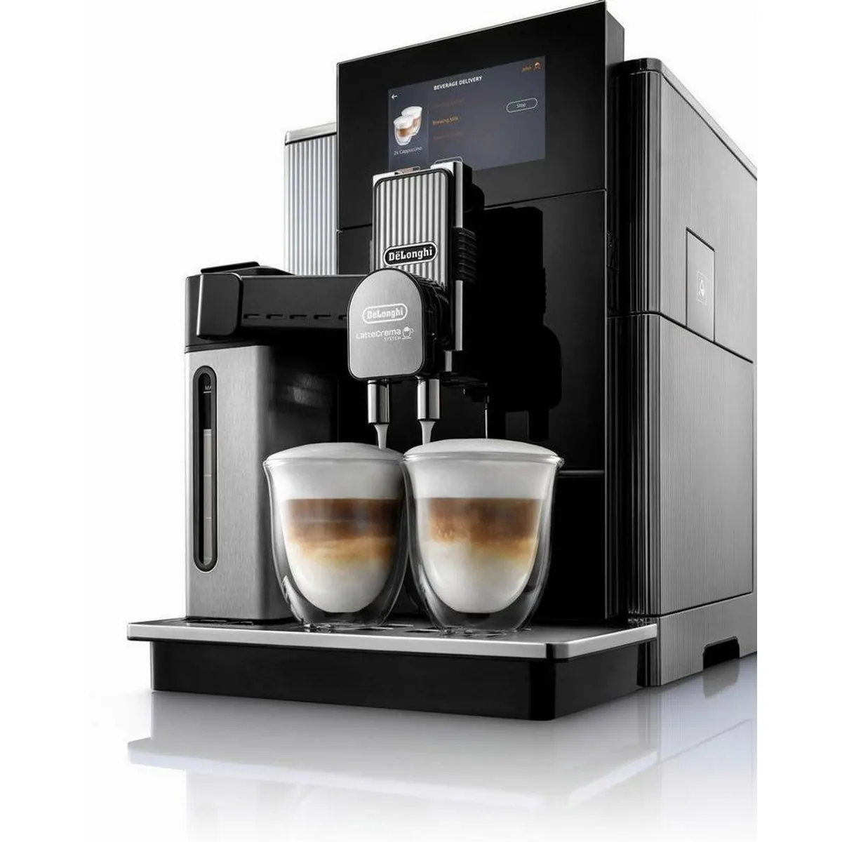 De'Longhi Maestosa EPAM960.75.GLM, 2 Bohnenbehälter, 22 Kaffeespezialitäten — modernes Design, einfache Bedienung, individuelle Anpassung 2