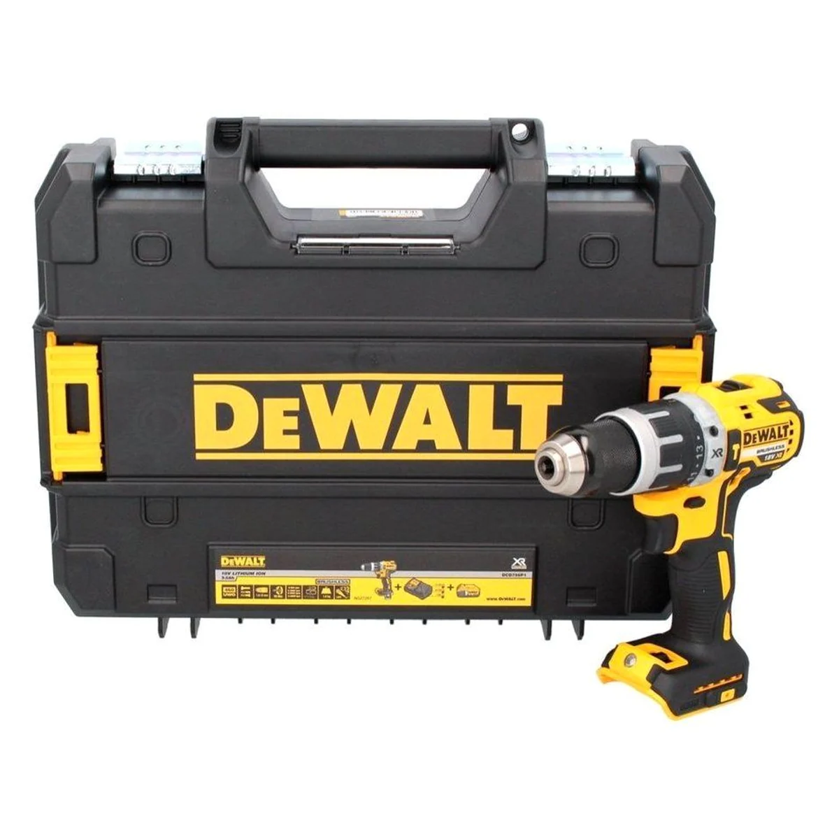 DeWalt DCD 796 Akku Schlagbohrschrauber, bürstenloser Motor, 18 V, 70 Nm — kompakt, leistungsstark, ergonomisch Dieses Produkt der Marke DeWalt wird 2