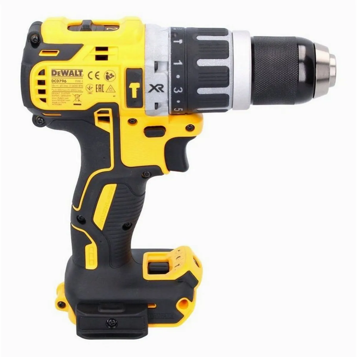 DeWalt DCD 796 Akku Schlagbohrschrauber, bürstenloser Motor, 18 V, 70 Nm — kompakt, leistungsstark, ergonomisch Dieses Produkt der Marke DeWalt wird 5
