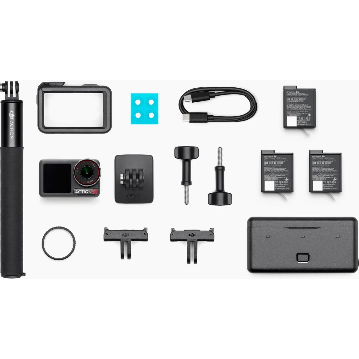 DJI Osmo Action 5 Pro Adventure Combo, hochauflösende Bilder, vielseitige Einsatzmöglichkeiten, kompakte Bauweise 3