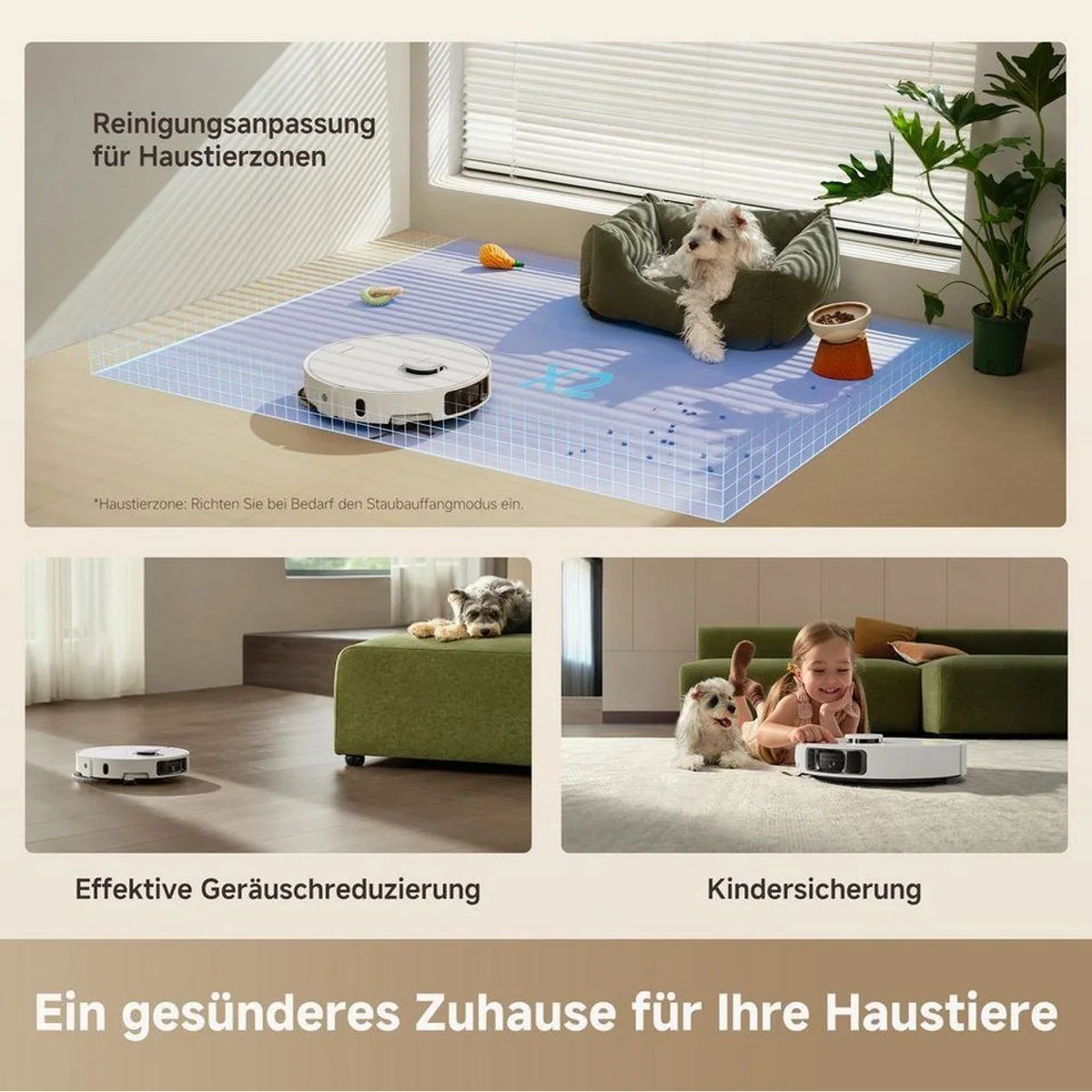 Dreame L10s Ultra Gen 3 Saugroboter, starke Saugleistung & Dual-Wischpads 2