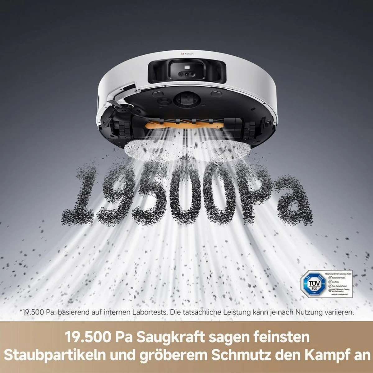 Dreame L50 Pro Ultra Saugroboter, 19500Pa Saugkraft, vollautomatische Basisstation 3