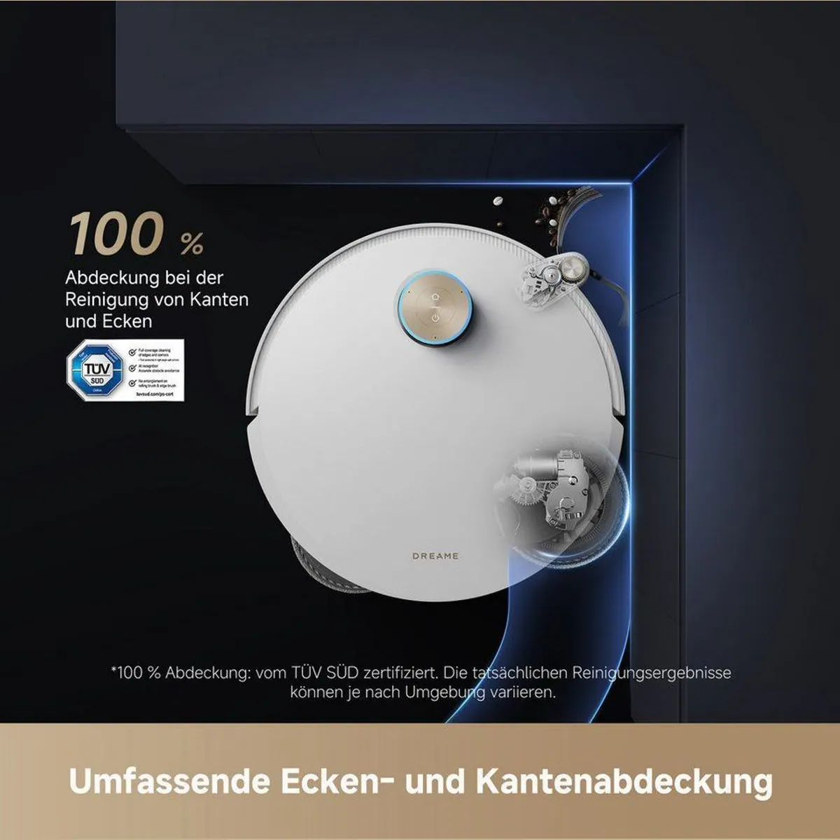 Dreame L50 Pro Ultra Saugroboter, 19500Pa Saugkraft, vollautomatische Basisstation 5