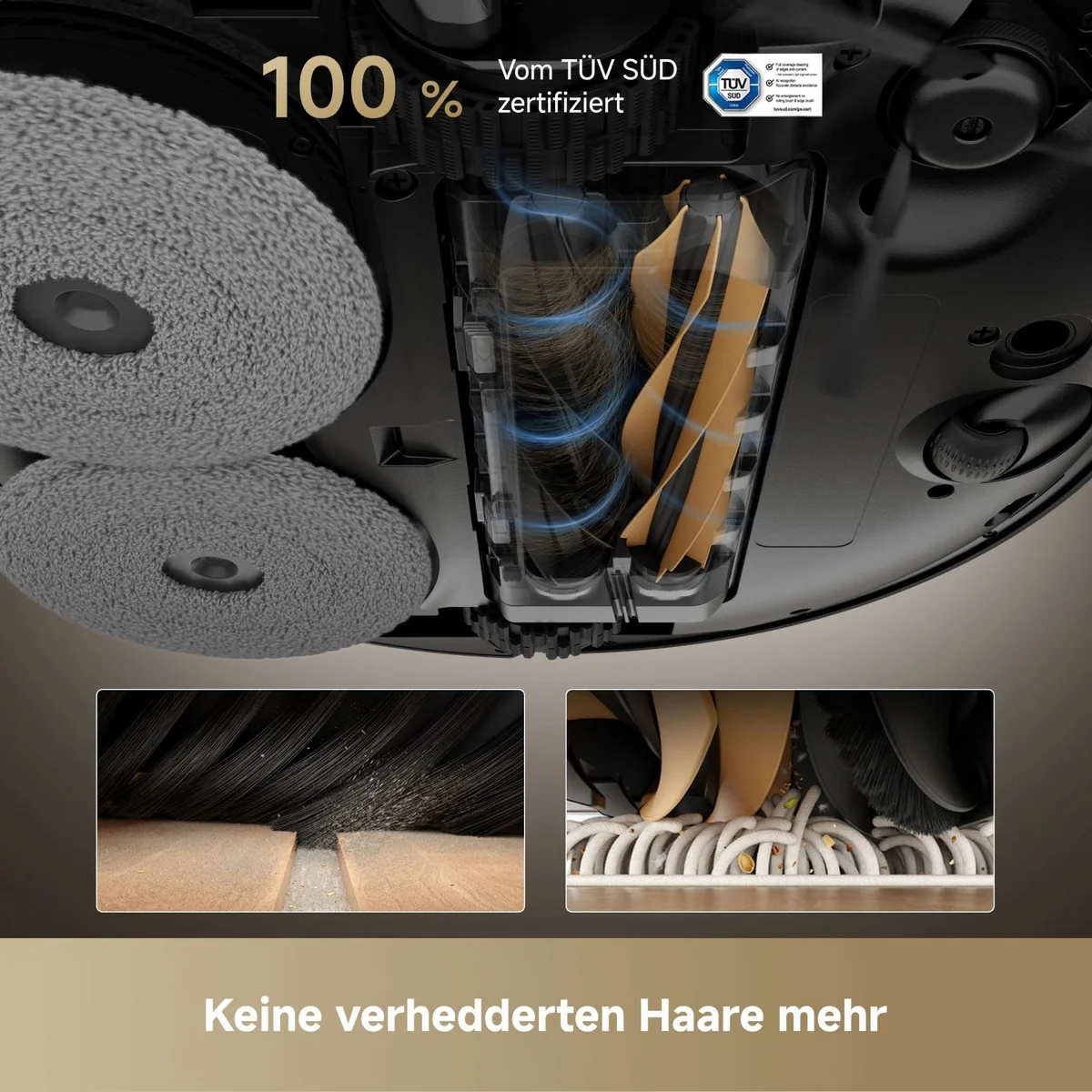 Dreame X50 Master Saugroboter, 20.000 Pa Saugkraft, kompakte Basisstation 5