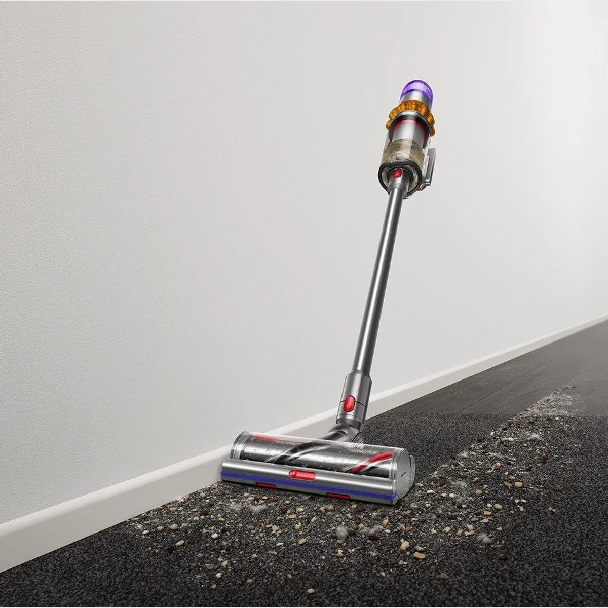DYSON V15 Detect Absolute Akku-Staubsauger, 240 Airwatt Saugkraft, intelligente Stauberkennung Dieses Produkt der Marke DYSON wird von uns als 3