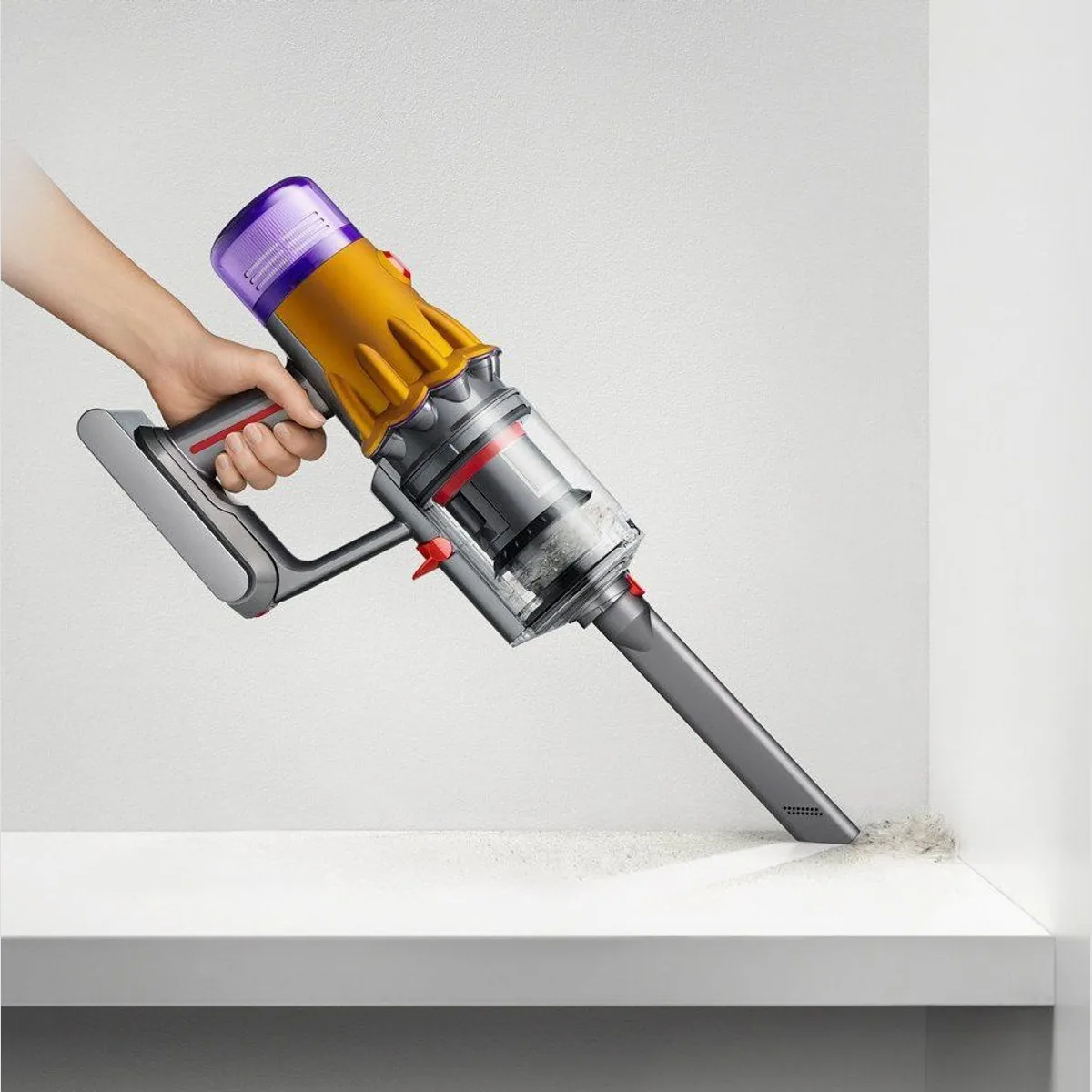 Dyson V12 Detect Slim Absolute, Laser Staubsichtbarkeit, Motorbar Elektrobürste Dieses Produkt der Marke DYSON wird von uns als unabhängigem Händler 5