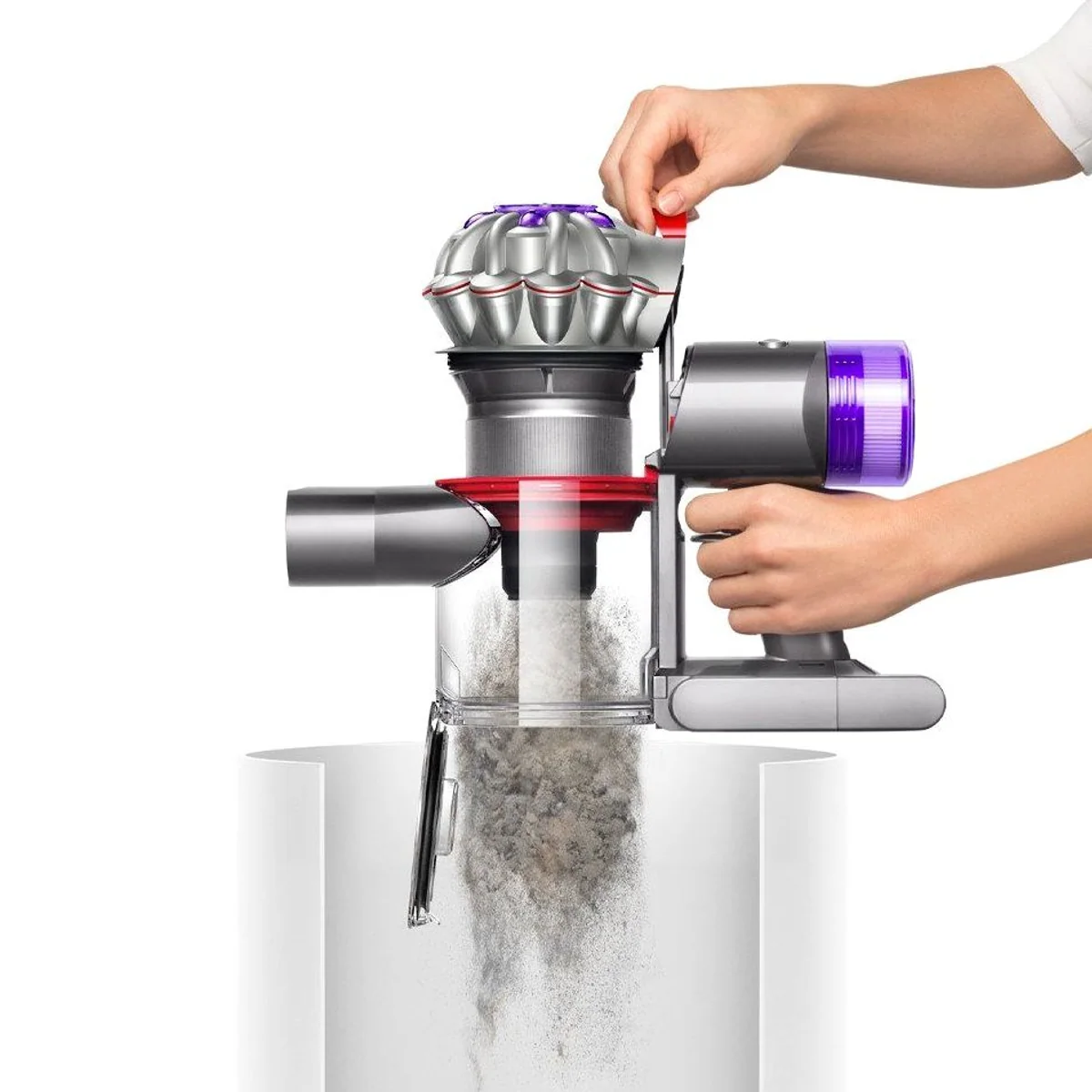 DYSON V8 Advanced Akku-Stielstaubsauger, starke Saugkraft, hygienische Entleerung, vielseitiges Zubehör Dieses Produkt der Marke DYSON wird von uns 5