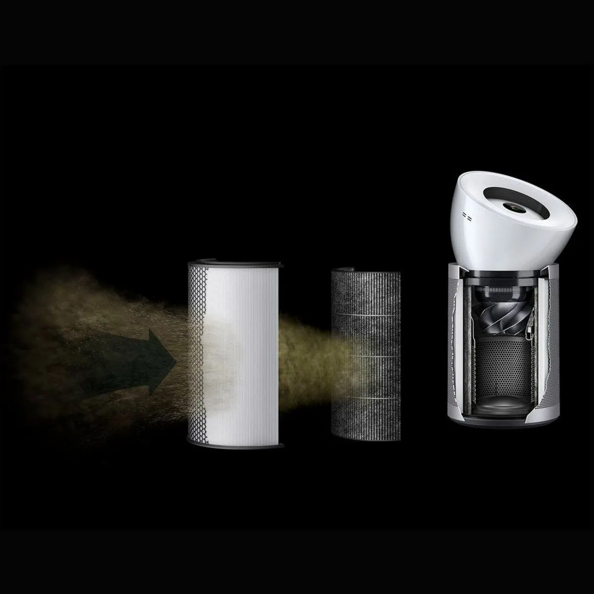 DYSON Purifier Big+Quiet BP02, Luftreiniger & Ventilator in einem Dieses Produkt der Marke DYSON wird von uns als unabhängigem Händler vertrieben 4