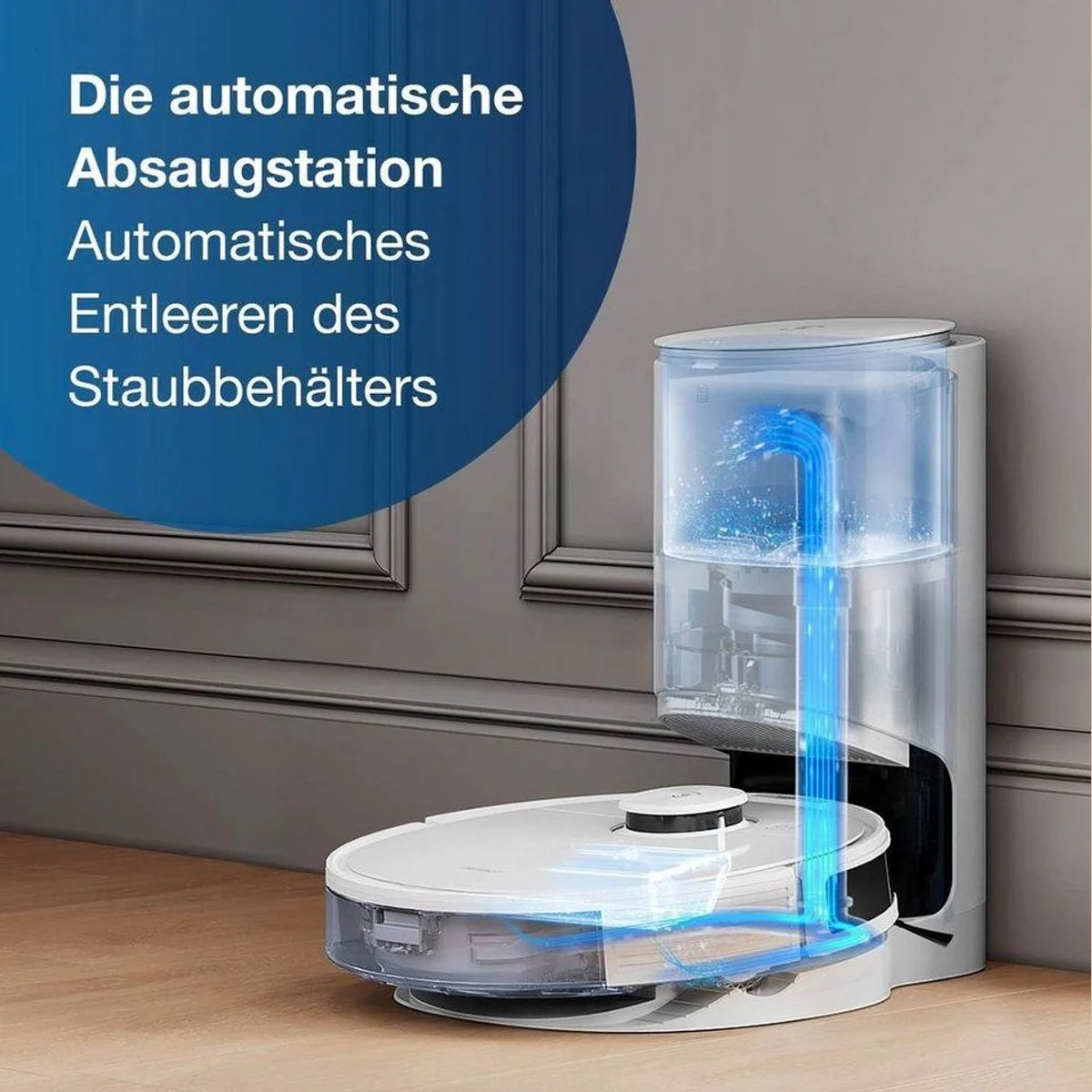 ECOVACS DEEBOT N8 Pro+, Saug- und Wischroboter mit Hinderniserkennung 2