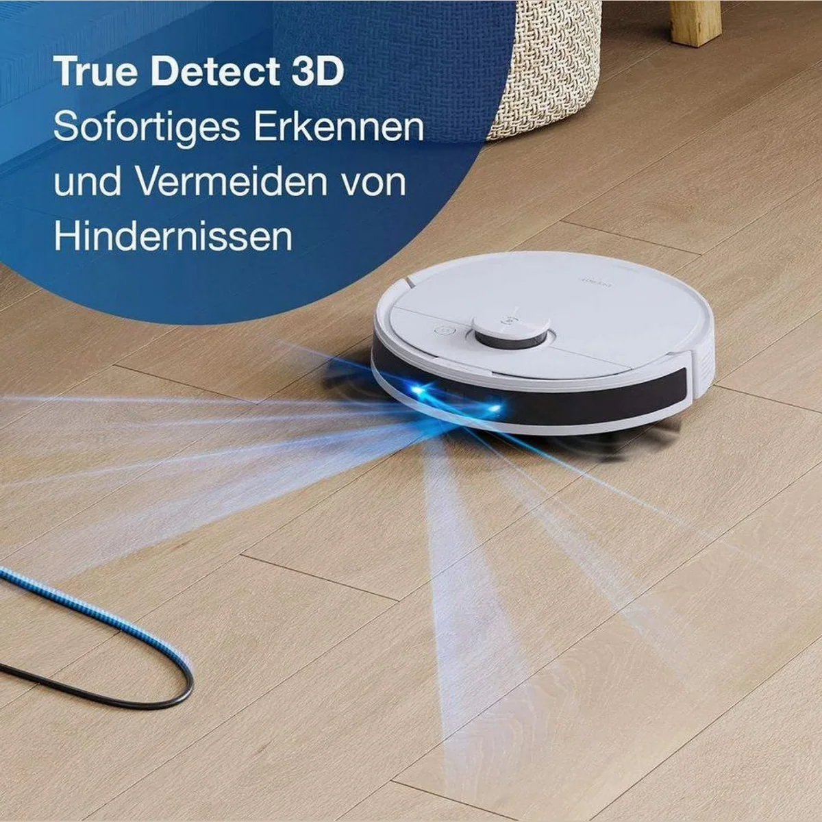 ECOVACS DEEBOT N8 Pro+, Saug- und Wischroboter mit Hinderniserkennung 4