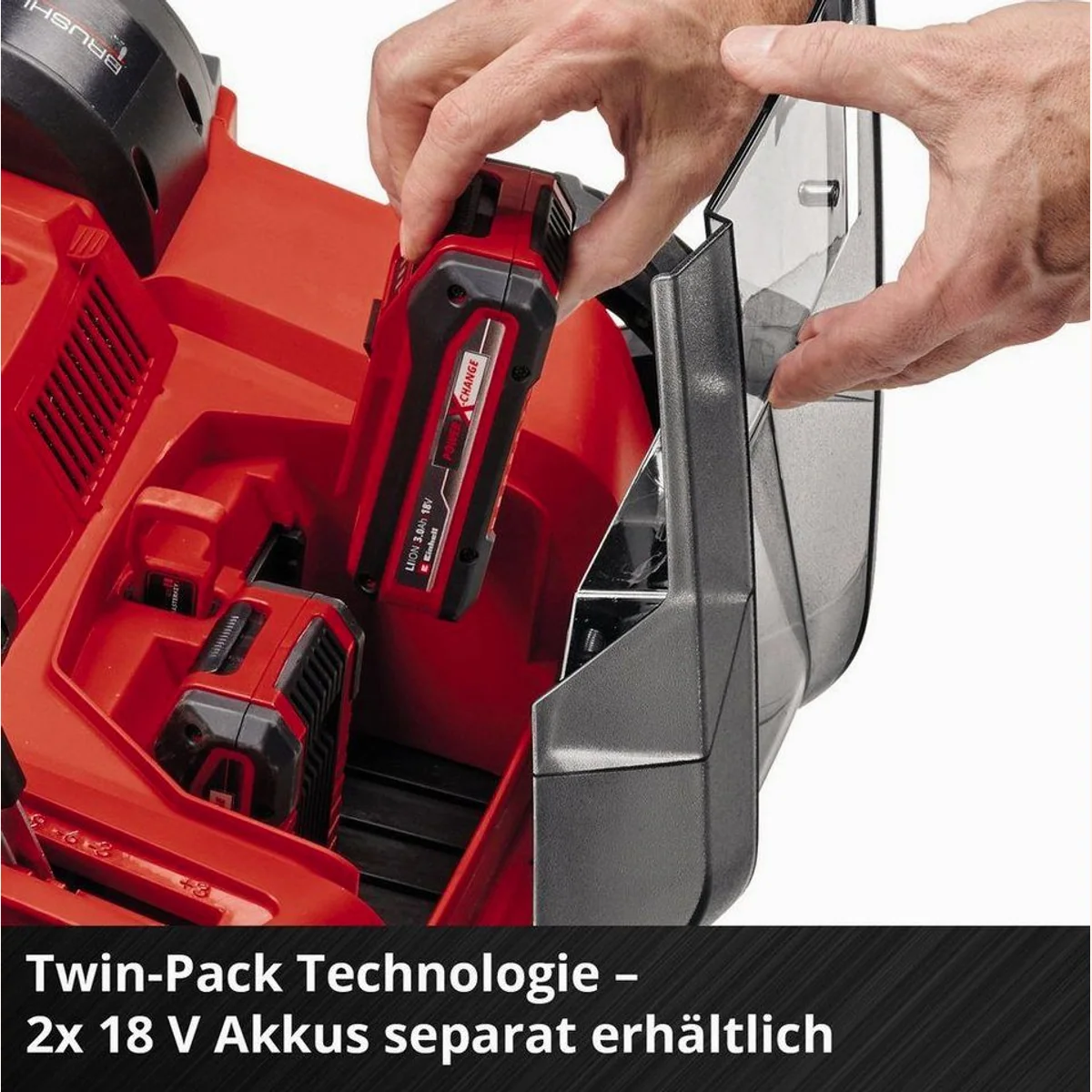 Einhell GE-SA 36/35 Li Akku-Vertikutierer-Lüfter, 3in1, kabellos & leistungsstark 3