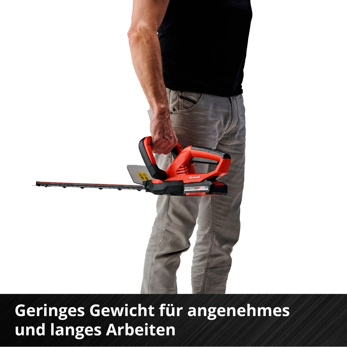 Einhell GC-CH 1846 Li Kit Akku-Heckenschere, 46 cm Schnittlänge, Akku 18V/2,0 Ah 4